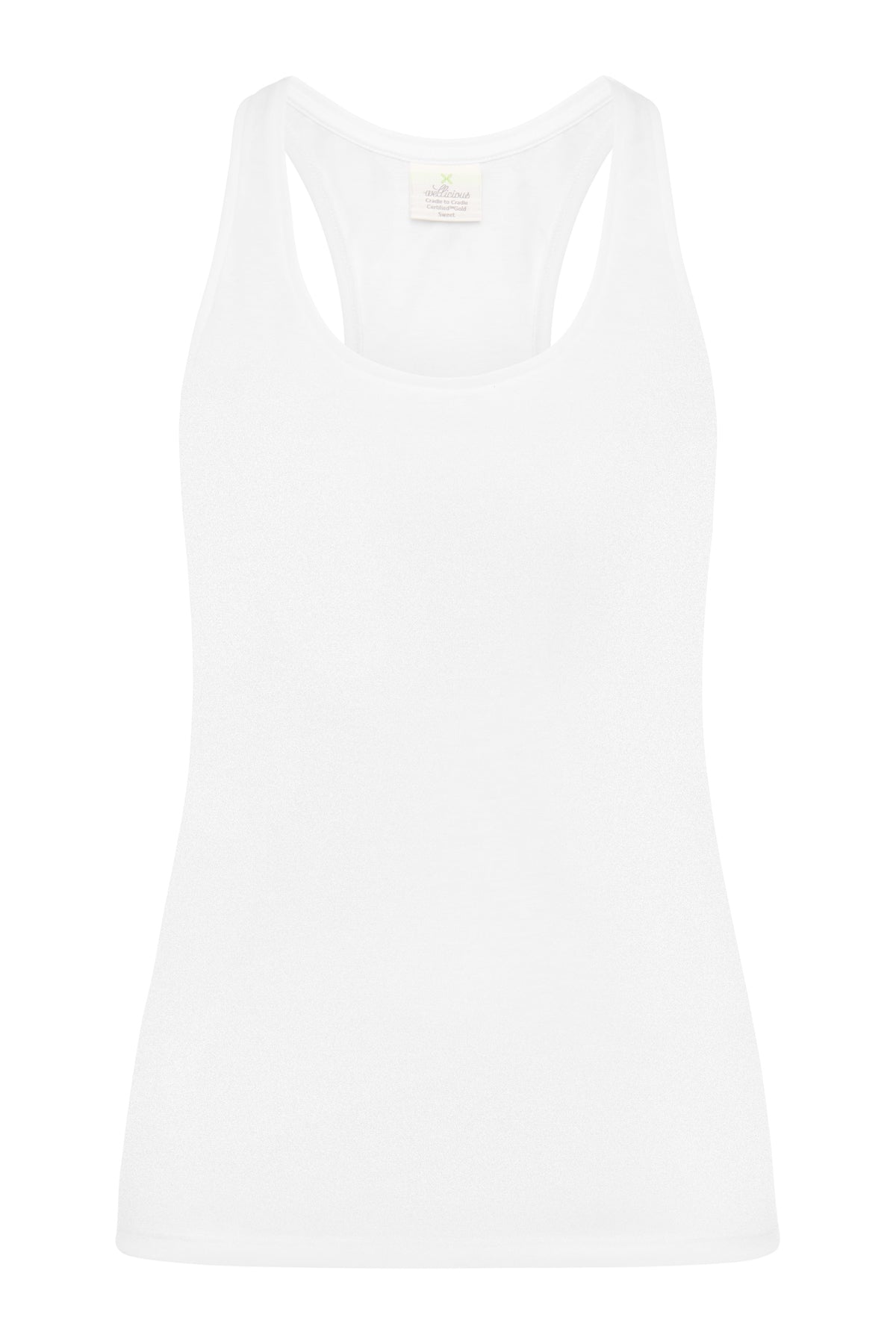 Racer Tank - Diamond White